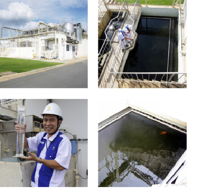 Hệ thống xử lý nước thải 3 triệu USD ở Long An