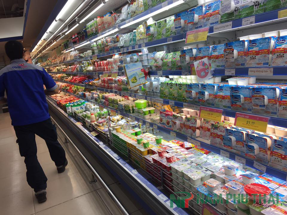 Bảo dưỡng hệ thống điều hòa và tủ mát cho siêu thị Coopmart Miền Bắc 3