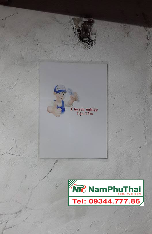 Lời nhắc nhở "dễ thương" trong văn phòng Nam Phú Thái 7