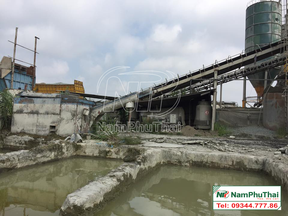 Bảo trì và cấp mới hệ thống làm lạnh nước water chiller cho trạm bê tông Việt - Hàn 1