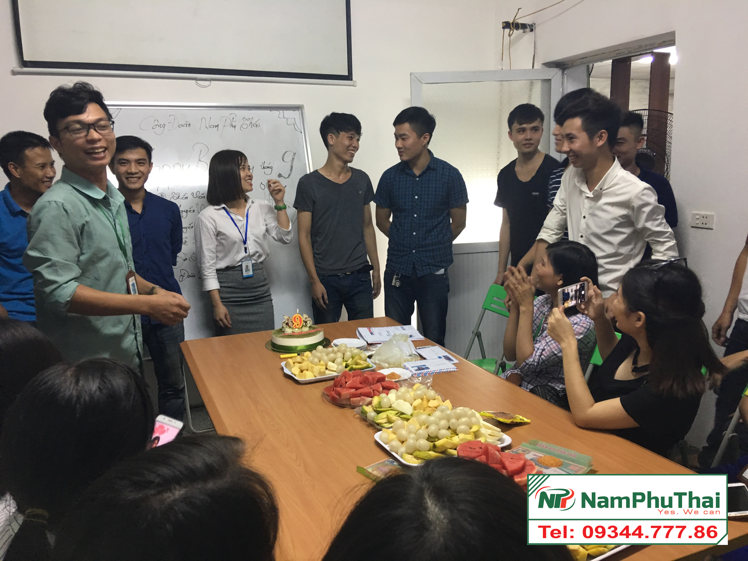 Nam Phú Thái tổ chức sinh nhật nhân viên tháng 9