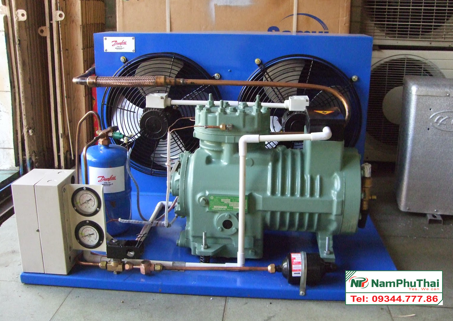 Các bước cần làm trước khi vận hành hệ thống lạnh Phần 2