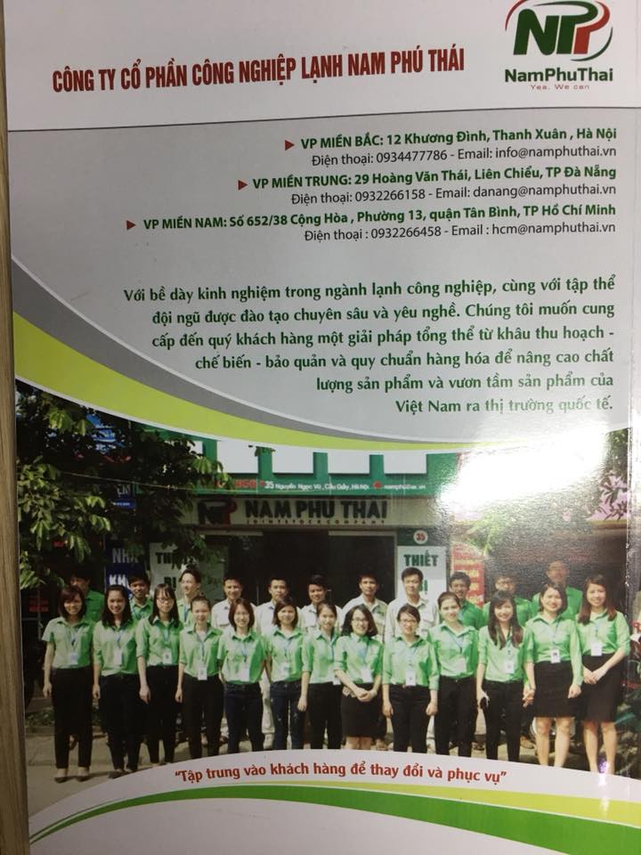 Nam Phú Thái đồng hành cùng tạp chí " Công nghiệp nông thôn" 3