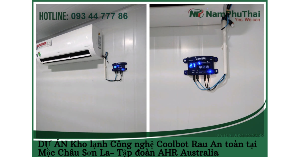 DỰ ÁN XE TẢI ỨNG DỤNG COOLBOT Rau An Toàn SƠN LA