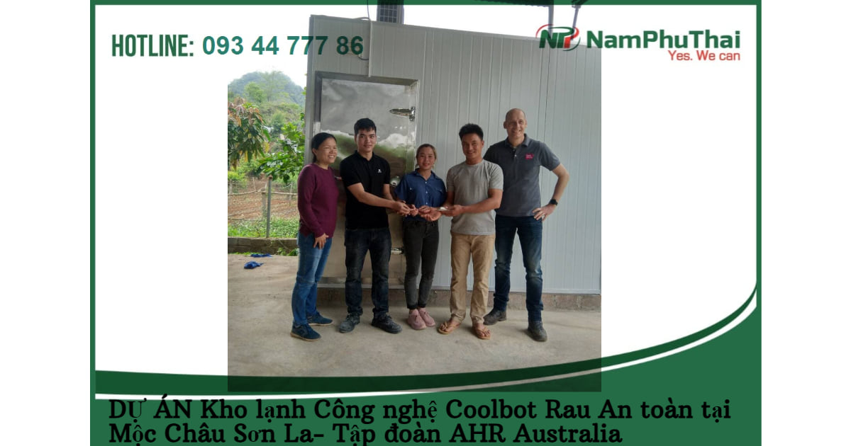NAM PHÚ THÁI TIÊN PHONG ỨNG DỤNG KHO LẠNH COOLBOT 2021