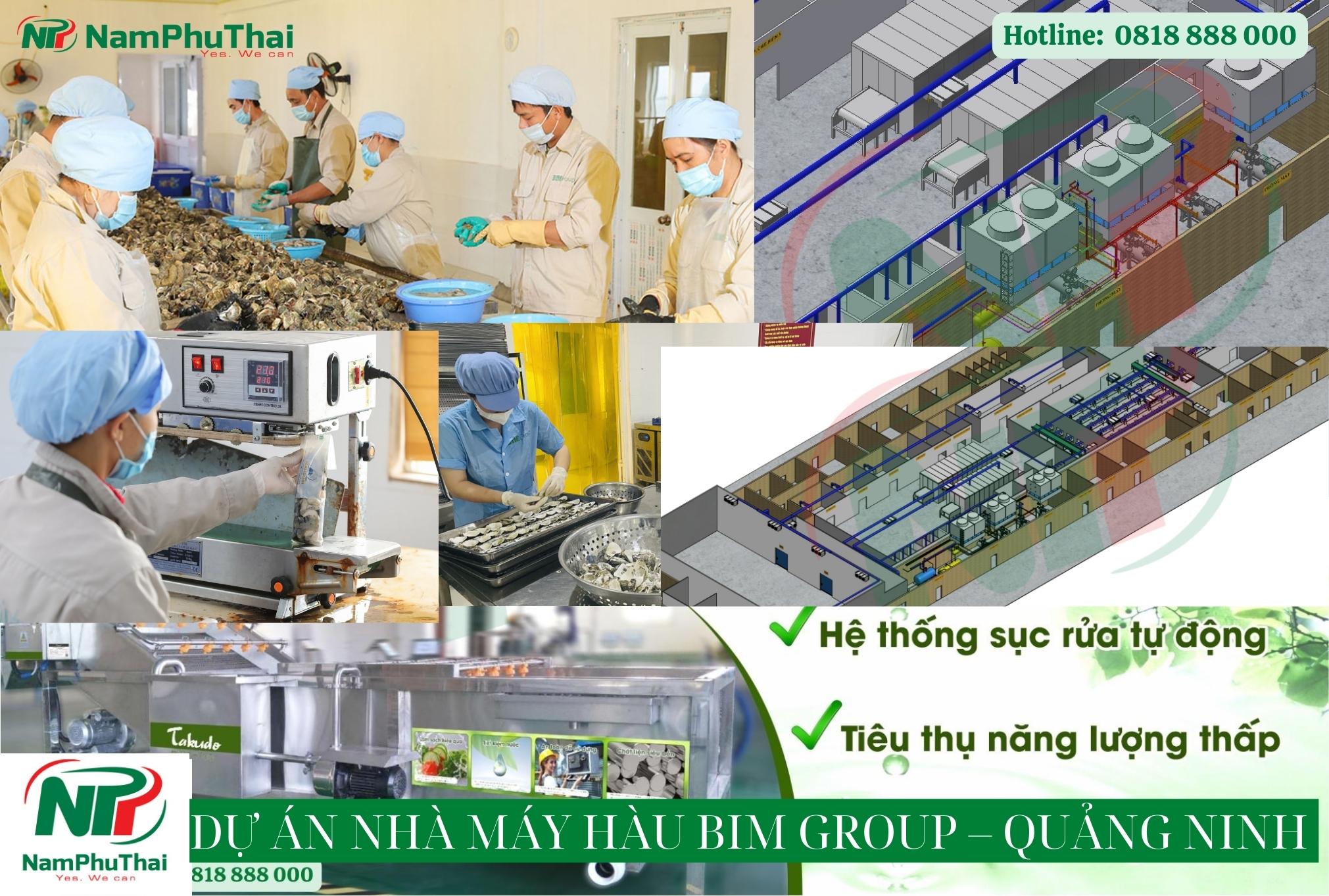 DỰ ÁN NHÀ MÁY HÀU BIM GROUP – QUẢNG NINH.